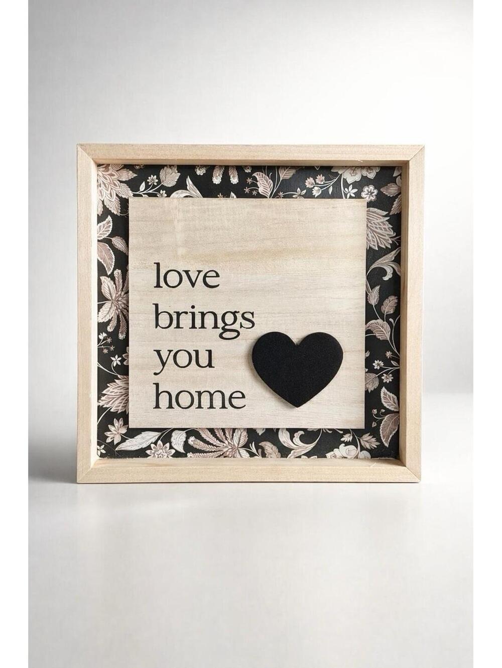 Framed Wall Art with Inspirational Quote